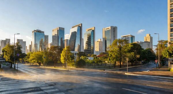 Temperaturas máximas para o Brasil na quinta-feira (13/5) — Foto: Inmet