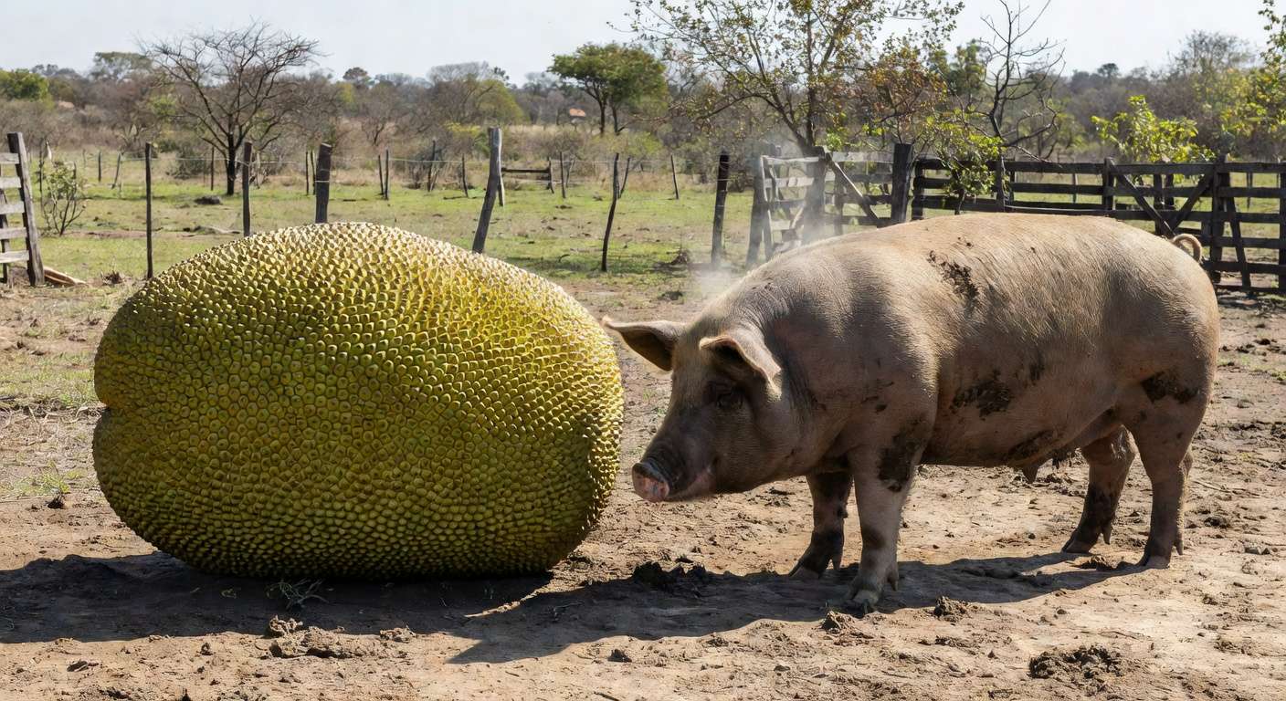 Mandioca gigante que circulou pelos grupos de Rochedo (Foto: Direto das Ruas)