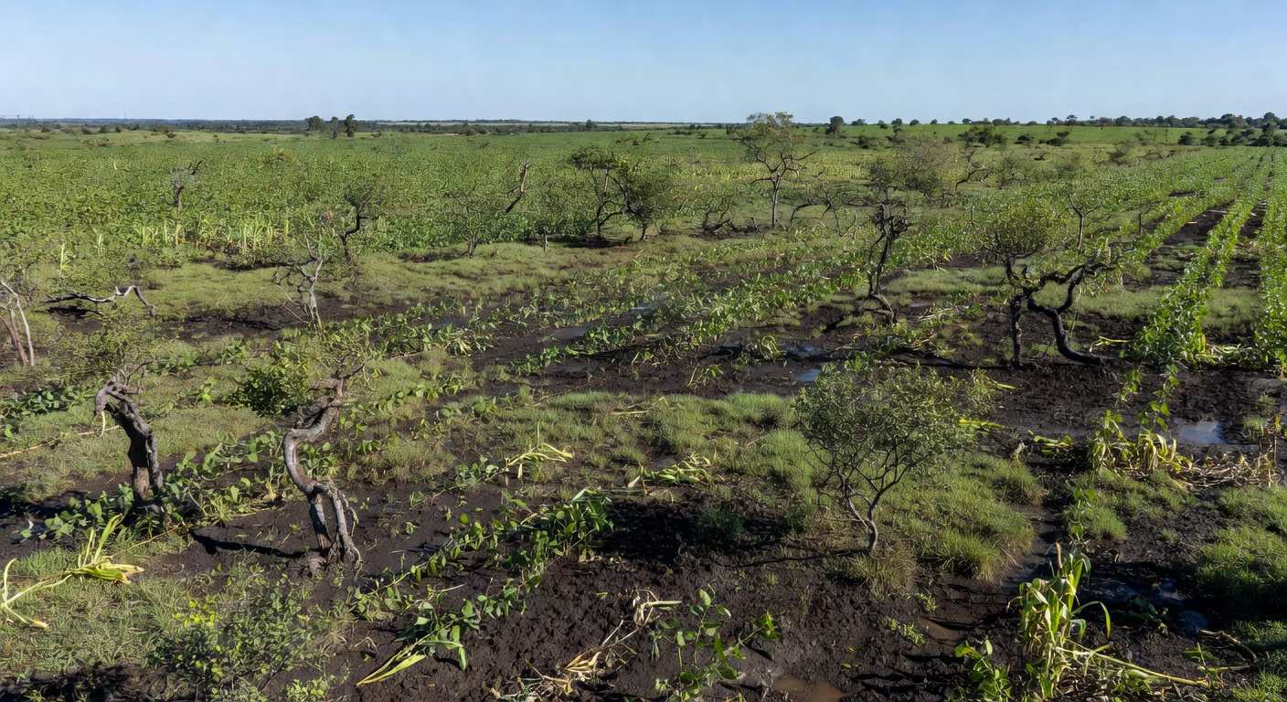 Campos do Mato Grosso do Sul sob tempo estável após temporais e granizo