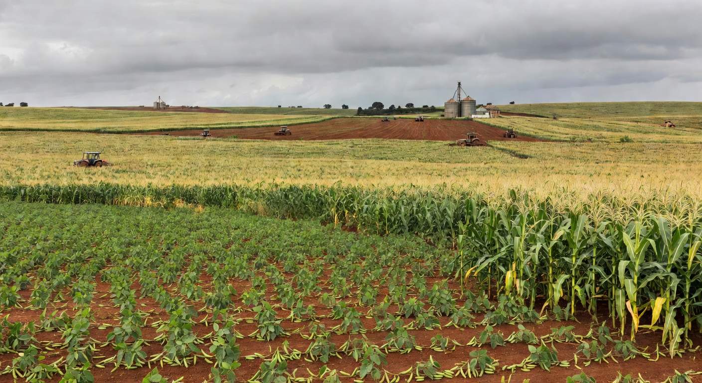 Lavoura de soja e milho no Brasil impactada por alta da Selic e custos do crédito rural