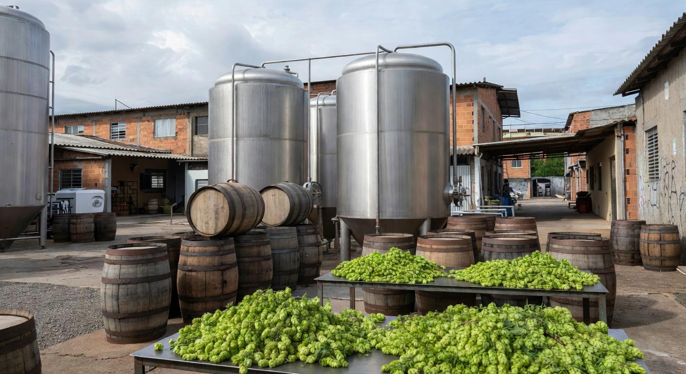 Em 2025, foram fabricados 15,6 bilhões de litros de cerveja no Brasil — Foto: Getty Images Pro/Canva