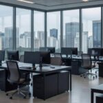 Escritório corporativo em São Paulo representando mercado de trabalho formal no Brasil