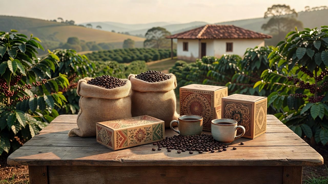 Kits de café para presente do Dia dos Namorados lançados pela Cooxupé