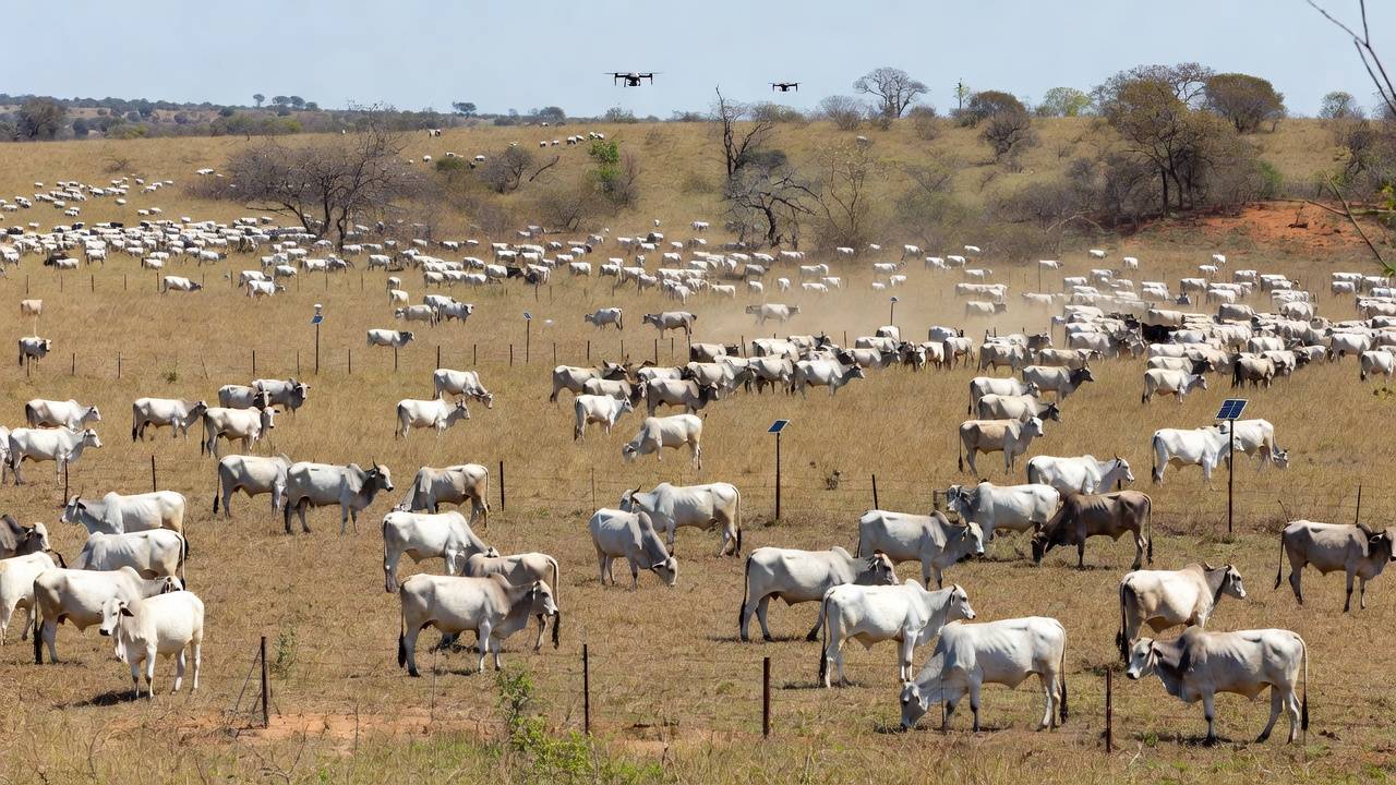 Novas tecnologias reduzem erros e desperdício no agro no interior de SP — Foto: Reprodução/TV TEM