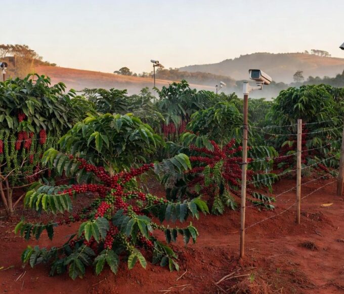 Medo de furtos muda rotina de produtores durante colheita no Norte do Espírito Santo — Foto: TV Gazeta
