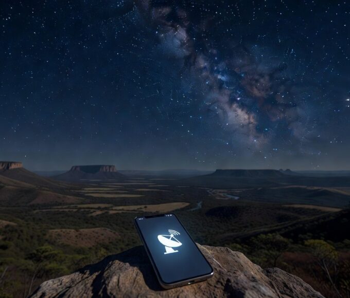 Smartphone com conexão via satélite no Brasil autorizada pela Anatel