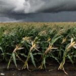 Lavoura de milho sob clima adverso com alta de preços na B3 e Chicago