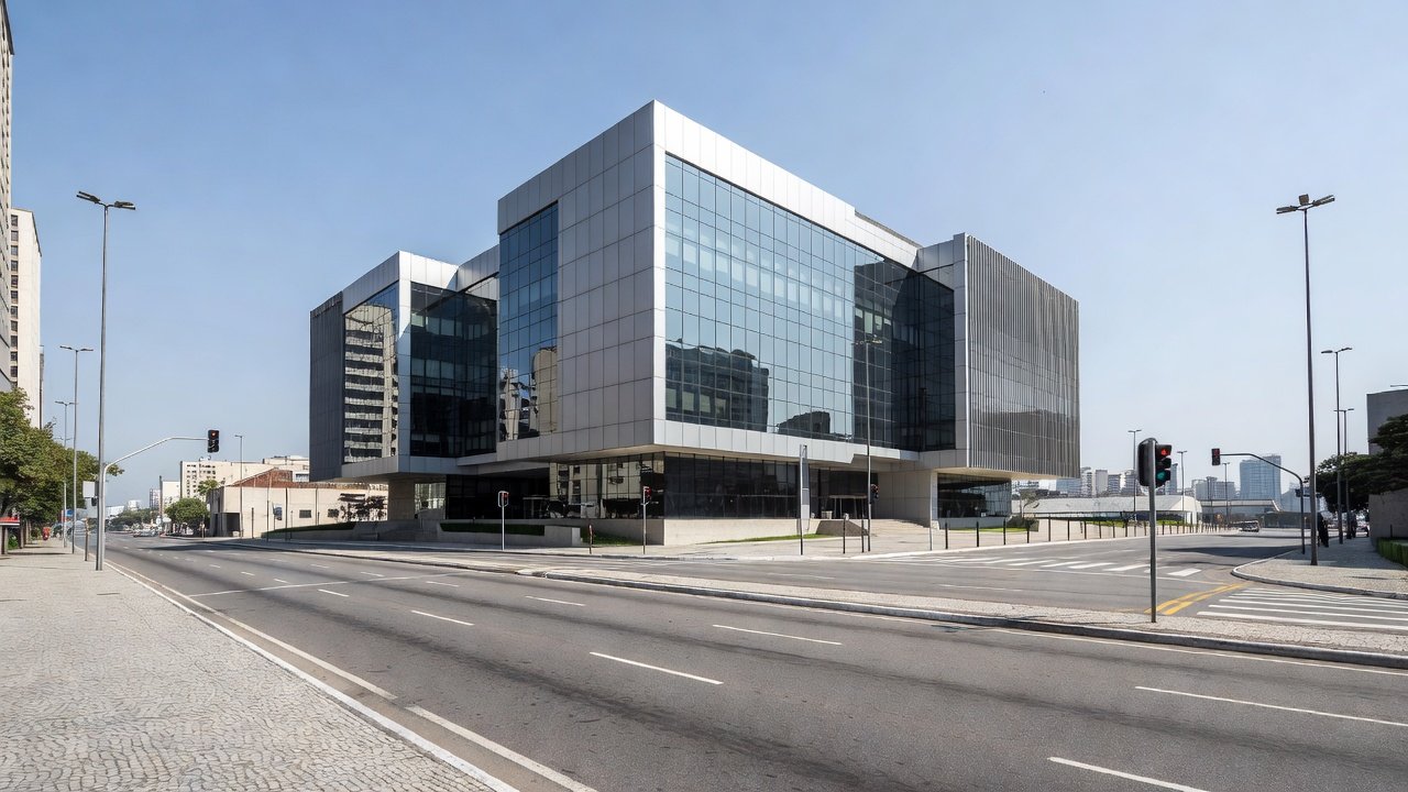 Fachada da B3 em São Paulo representando alta do Ibovespa