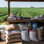 Balcão do Agro com insumos agrícolas em campanha da COPLACANA
