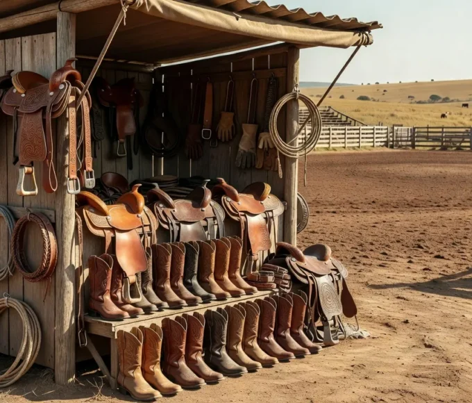 Suellen Jacobsen, criadora de Quarto de Milha e fundadora da FOAL Leather