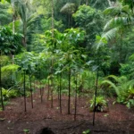 Regeneração florestal com polpa de café na Mata Atlântica brasileira