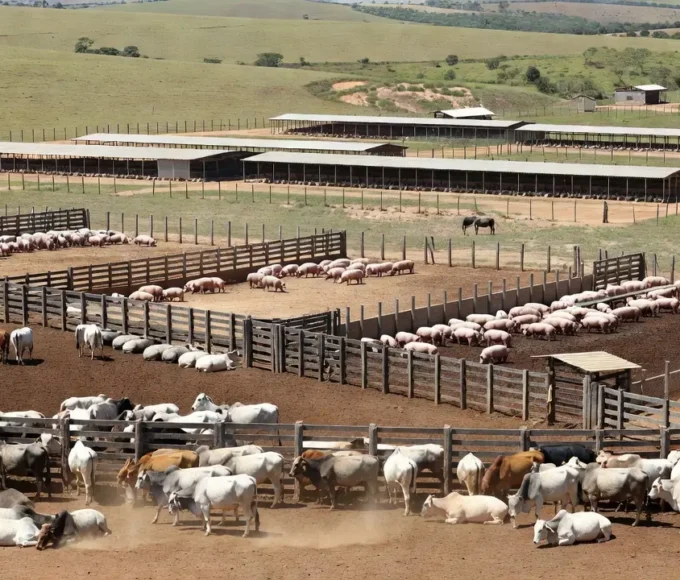 O abate de bovinos no Brasil no segundo trimestre somou 10,721 milhões de cabeças — Foto: Thiago de Jesus
