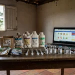 Operação da Polícia Civil e da CIDASC apreendeu agrotóxicos, anabolizantes e medicamentos em Indaial. Foto: Divulgação/Polícia Civil