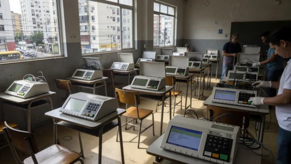 Urnas eletrônicas substituídas em eleições em São Paulo